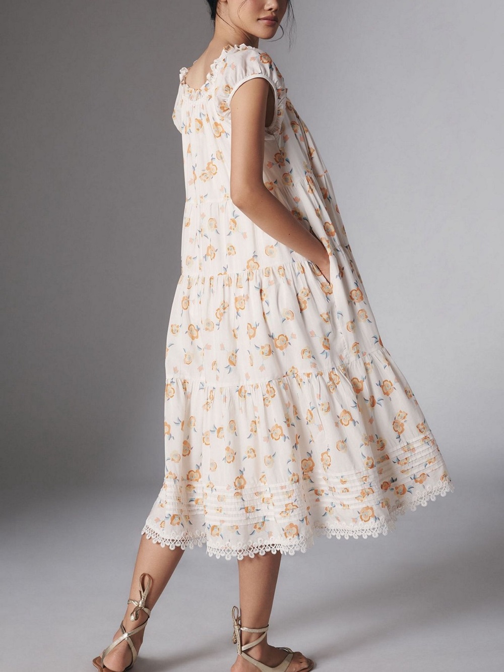 Anthropologie Midi Dress - Picture 3 of 4